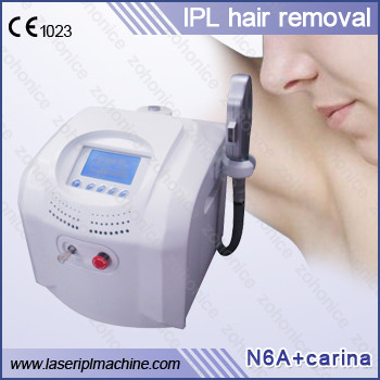 Máquina profesional de rejuvenecimiento de la piel Ipl máquina de afeitar el cabello